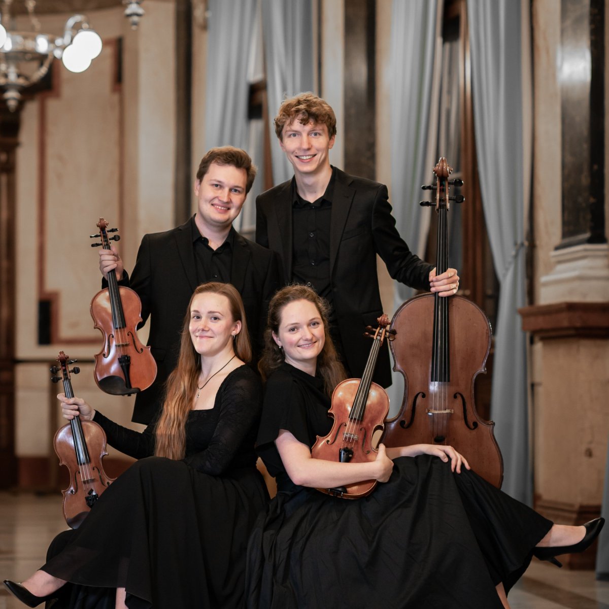 Le Salon Celetná se poursuit le 20 octobre avec un concert du Kubit Quartet.